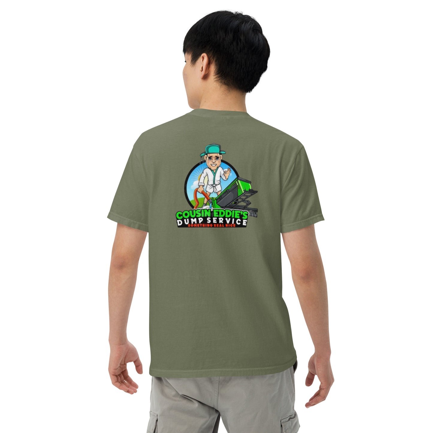 Unisex garment-dyed heavyweight t-shirt